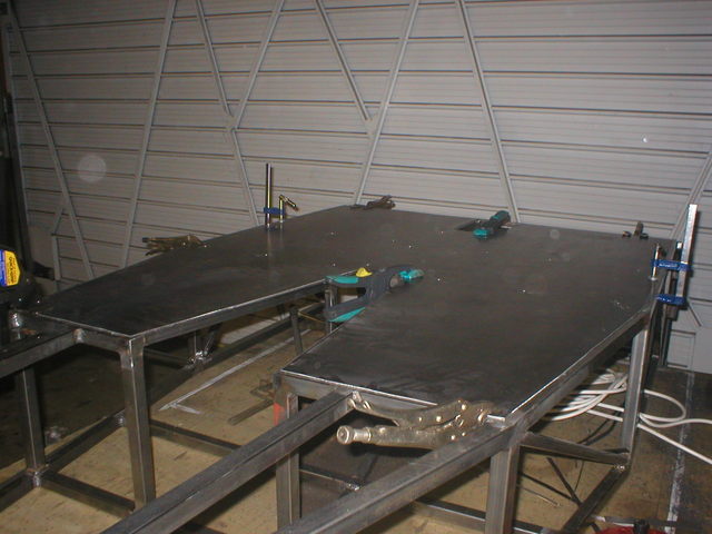 Floor Clamped to Weld 29.04.04